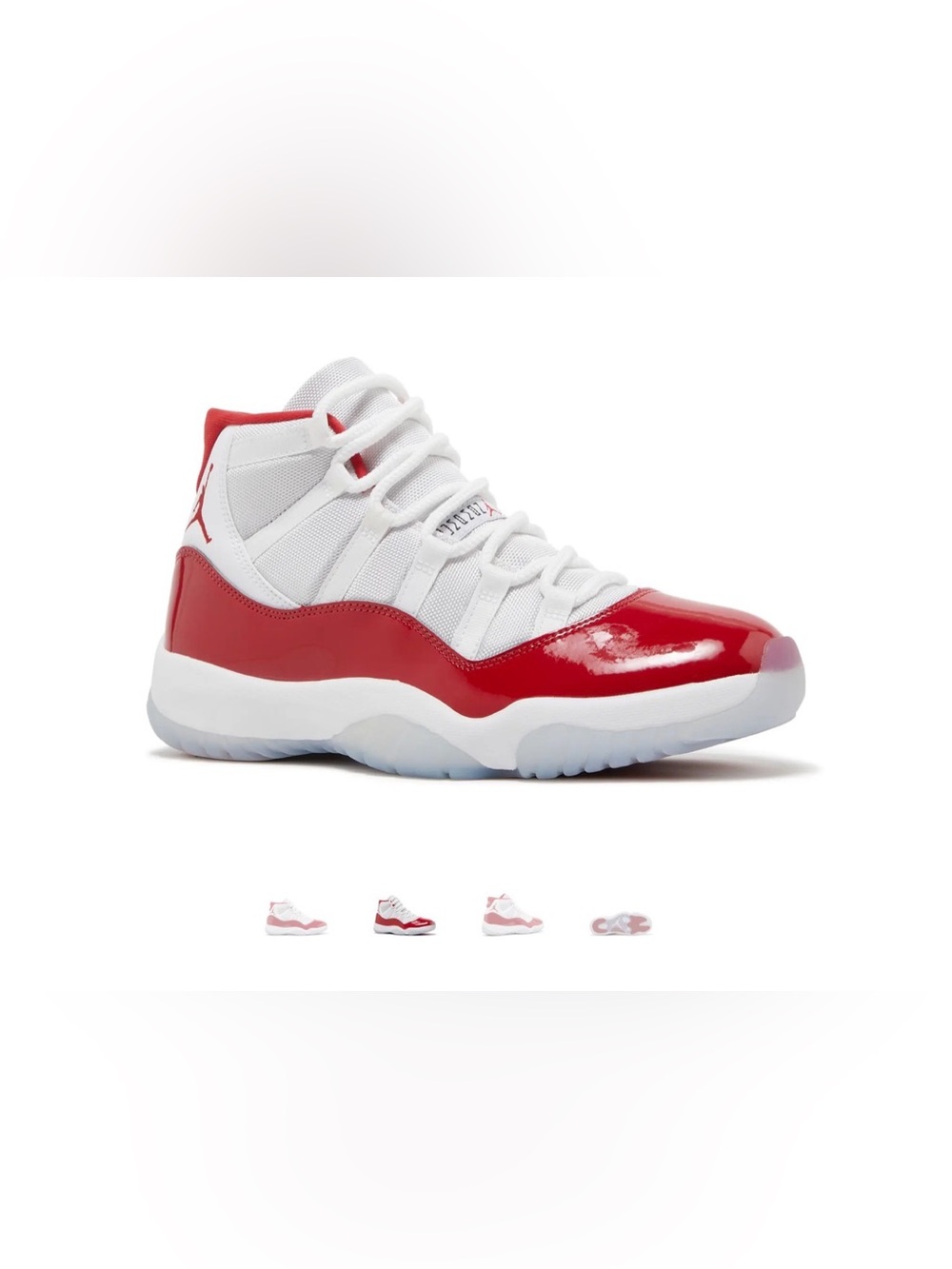 Nike Air Jordan 11 Retro Cherry Varsity Red White Men’s Size 11.5 (Like New)